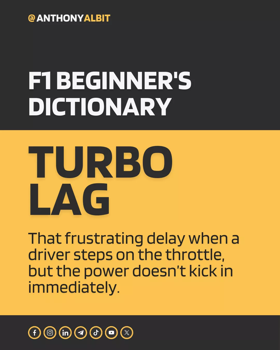 F1 Beginner's Dictionary: Turbo Lag (Post Title Image)